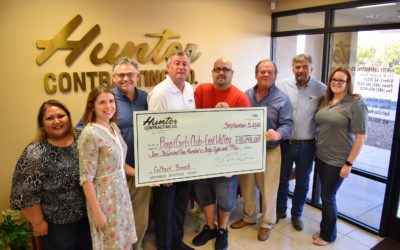 Hunter Contracting Co. aces its 28th annual charity golf tournament, raising more than $20,000 for a pair of youth organizations