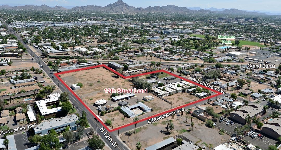 NAI Horizon negotiates $7M sale of largest multifamily-zoned private land holding in Central Phoenix to Scottsdale firm