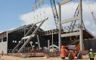 Tilt-up construction brings innovative edge, safer building method to Great Wolf Lodge, state’s 1st indoor water park in Scottsdale