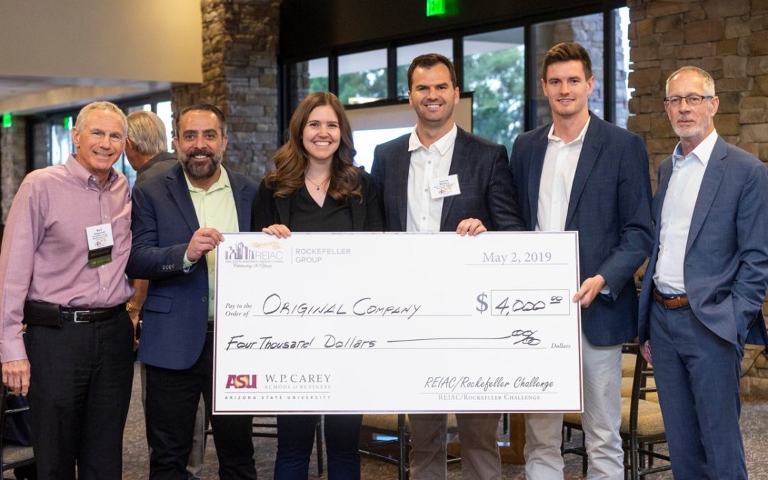 2019 REIAC/Rockefeller Challenge title for MRED students goes to Original Company