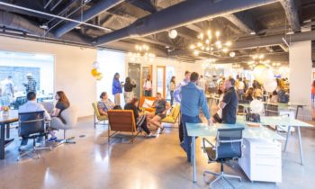 The option of coworking office space  on the menu at September 17 AZCREW luncheon 