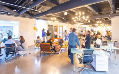 The option of coworking office space  on the menu at September 17 AZCREW luncheon 