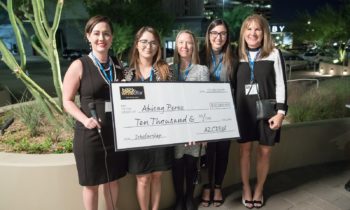 AZCREW presents $10,000 scholarship to MRED student  Abby Perez at annual event