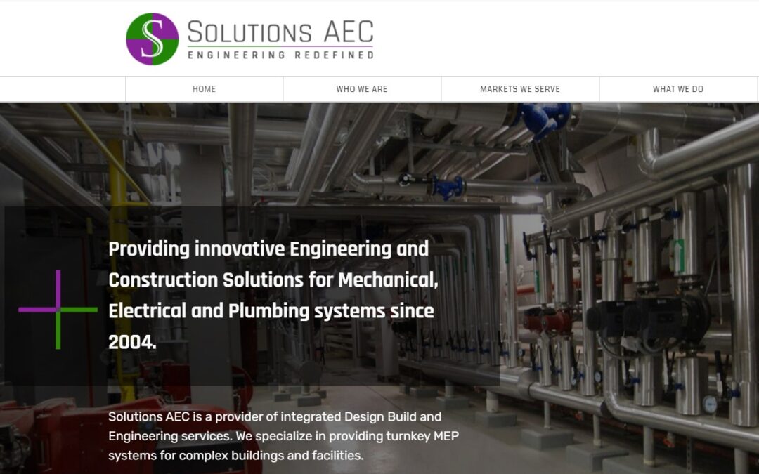 Solutions AEC continues its growth, market   presence with refreshed, updated website