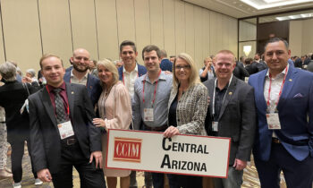 CCIM Central Arizona and Southern Arizona chapter designees ‘pinned’ at national event
