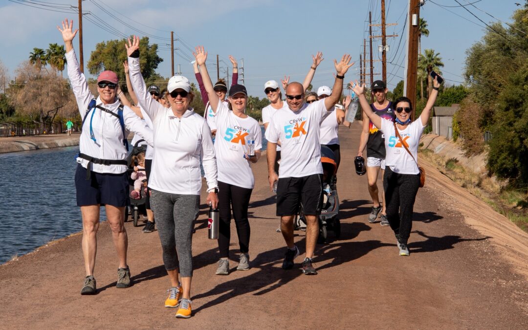 AZCREW’s 2nd Annual 5K Walk to benefit CREW Network Foundation, March 27 at Chaparral Park   