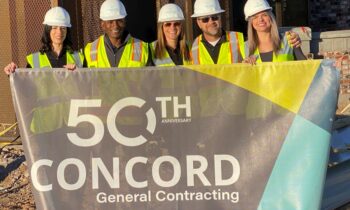 Concord General Contracting continues expansion of vertical markets, depth of its portfolio as it embarks on the next 50 years