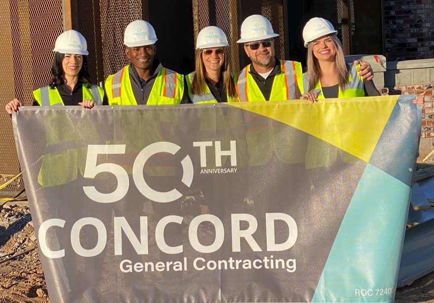 Concord General Contracting continues expansion of vertical markets, depth of its portfolio as it embarks on the next 50 years