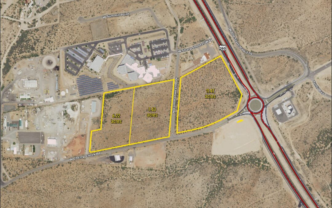 25-acre industrial development site in Yavapai County town of Camp Verde sells for $2.3M
