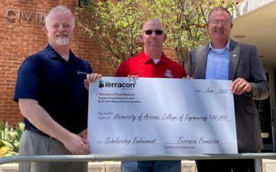 Terracon Foundation awards $50K endowment grant to UArizona College of Engineering