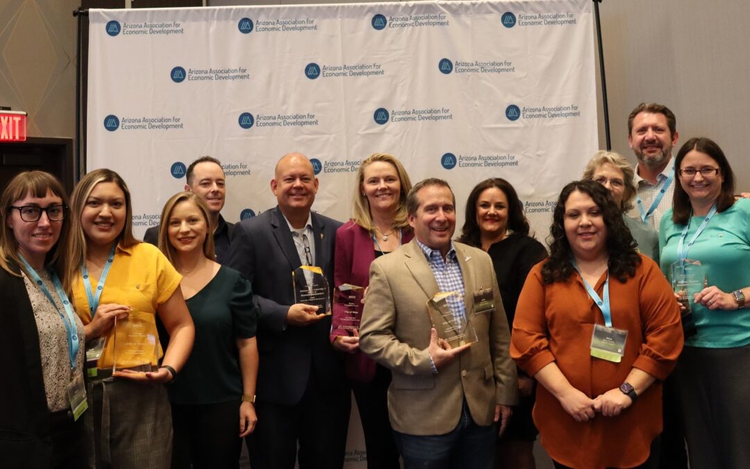 AAED honors best in economic development with presentation of 2022 Golden Prospector Awards