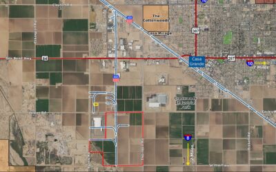 Rail-served warehouse, land in  Casa Grande sell for $1.35M, Land Advisors Organization represents buyer, seller in facilitating deal