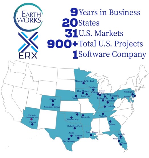 Earthworks Environmental grows its U.S. footprint, rolls out updated environmental management software program ERX