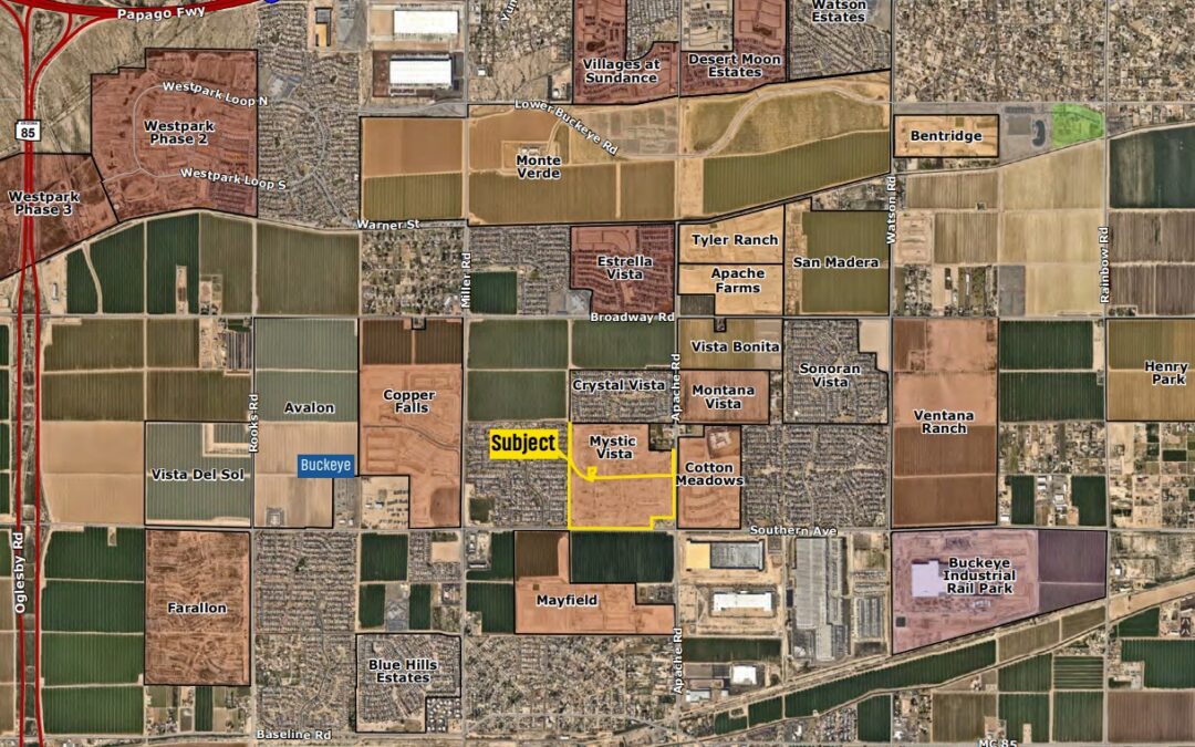 Meritage Homes completes purchase of 271 new home lots in Buckeye, Arizona, for $10.1M