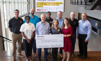 Terracon Foundation awards $10,000 grant to ASU for engineering student scholarships