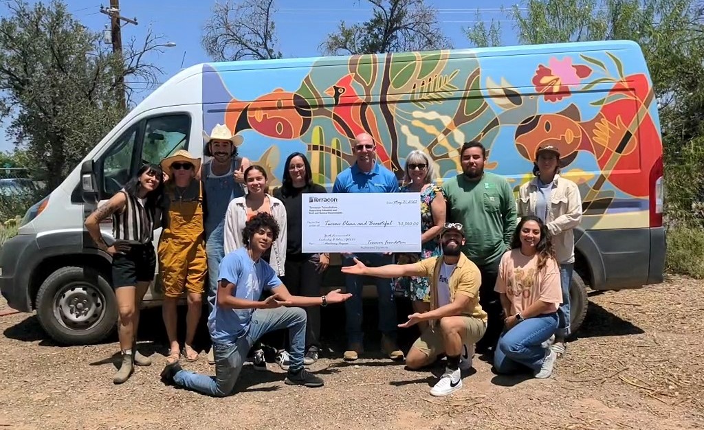Terracon Foundation awards $3,500 grant to Tucson Clean & Beautiful for youth program