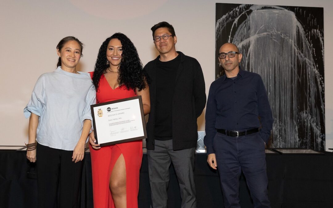 Sara Yehia of Kenzy Architects honored with AIA10 Award at AIA Arizona Awards Gala