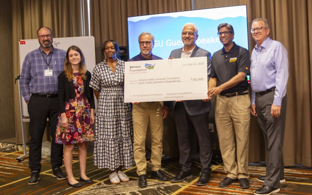 Terracon Foundation awards $50,000 endowment scholarship to Arizona State’s engineering school