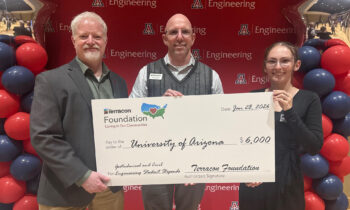 Terracon Foundation awards $6,000 grant to support UA students in geotechnical engineering