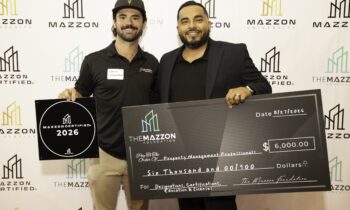 Property management professionals lead way, inspire others through The Mazzon Foundation