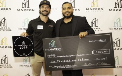 Property management professionals lead way, inspire others through The Mazzon Foundation
